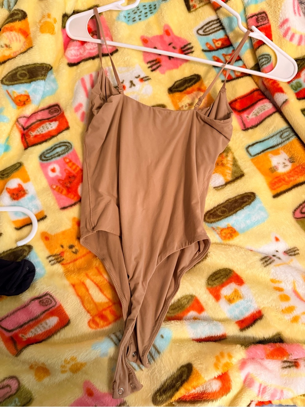 Nude skims body suit